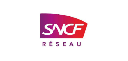 Logo SNCF Réseau, client D&CART (decart) en aménagement d'espaces de travail